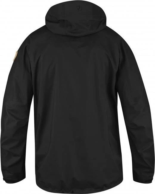 Fjällräven Keb Eco-Shell Funktionsjacke schwarz (Herren)