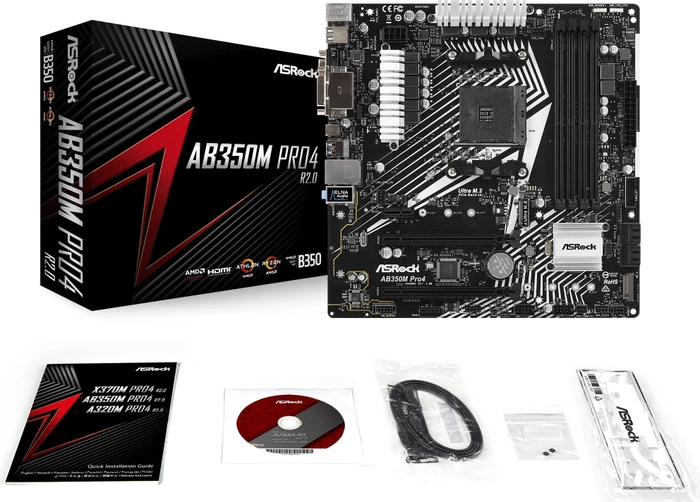 ASRock AB350M Pro4 R2.0 (AMD AM4)