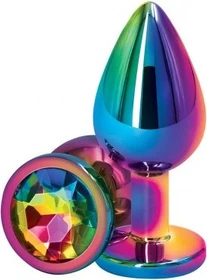 NS Novelties Rear Assets Multicolor Plug mini rainbow