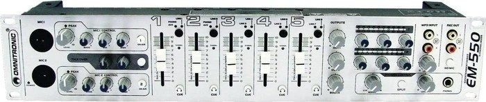 Omnitronic EM-550 silber