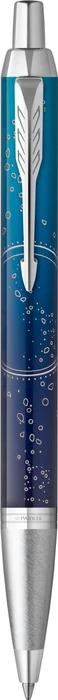 Parker IM Special Edition The Last Frontier Kugelschreiber submerge blue lacquer/chrome trim, Geschenkbox