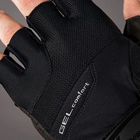 Chiba Gel Comfort Fahrradhandschuhe schwarz