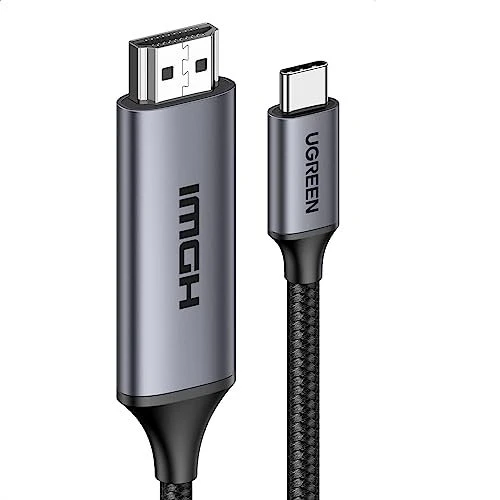 Ugreen HDMI Adapterkabel, USB-C [Stecker] auf HDMI 2.1 [Stecker] 4K240Hz, Adapterkabel, 2m