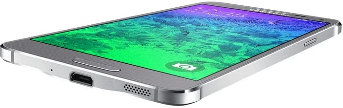 Samsung Galaxy Alpha SM-G850F silber