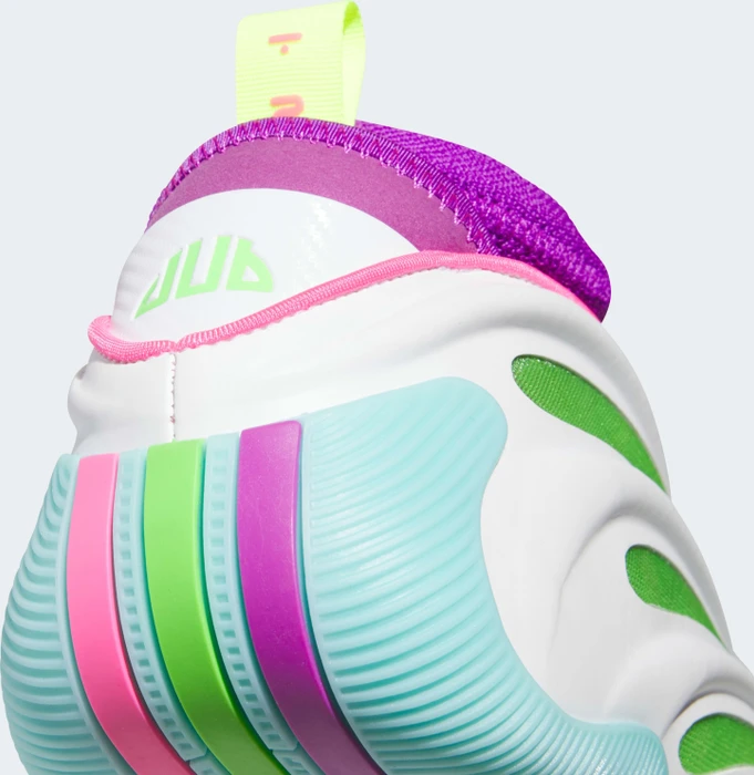 adidas Harden Volume 9 cloud white/lucid lime/lucid pink