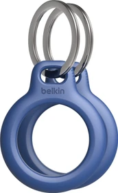 Belkin Secure Holder mit Schlüsselanhänger für Apple AirTag blau, 2er-Pack