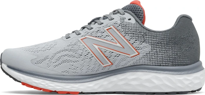 New Balance Fresh Foam 680v7 grey/ghost pepper/black (Herren)