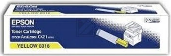 Epson Toner S050316 gelb hohe Kapazität
