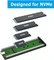 Akasa M.2 PCIe NVMe SSD to USB 3.2 Gen 2x2 Aluminium Enclosure, USB-C 3.2 Vorschaubild