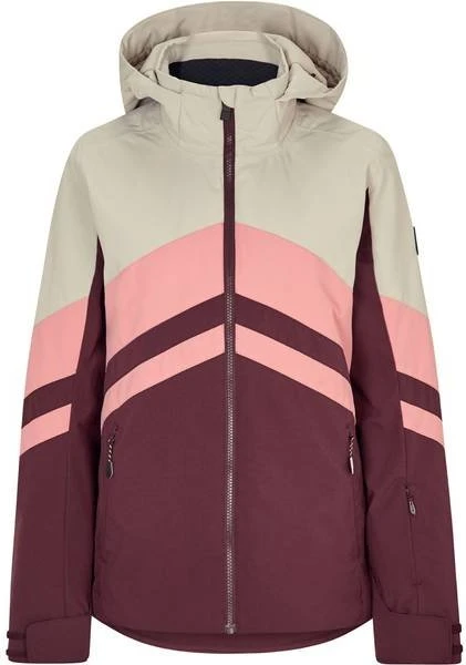 Ziener Telia Skijacke velvet red/silver beige dob (Damen)