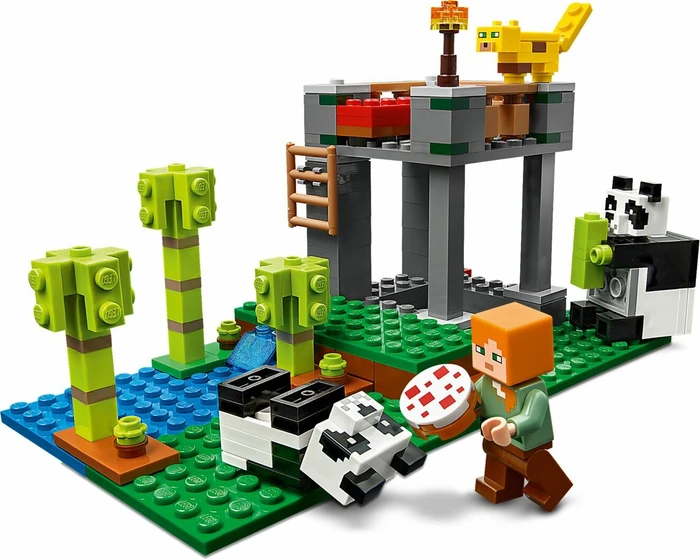 LEGO Minecraft - Der Panda-Kindergarten