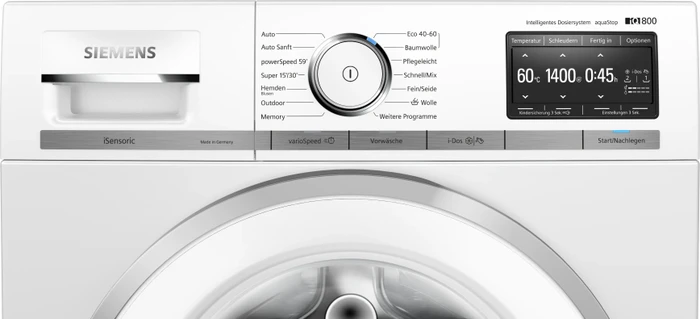 Siemens iQ800 WM14VE94 Frontlader