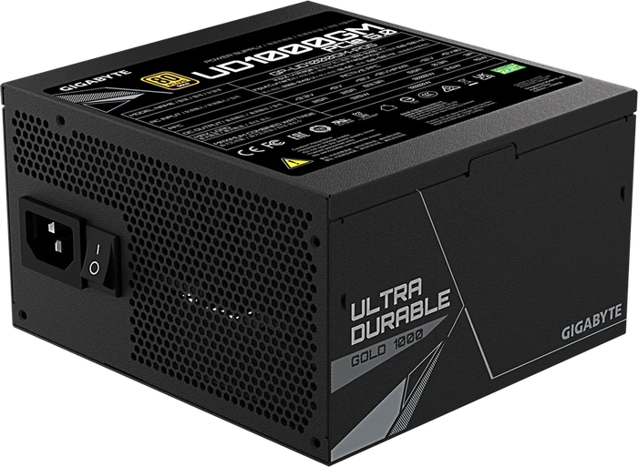GIGABYTE UD1000GM PG5 1000W, ATX 2.31, Rev. 1.0