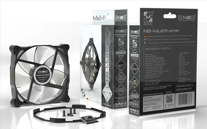 Noiseblocker NB-Multiframe M12-S2, 120mm