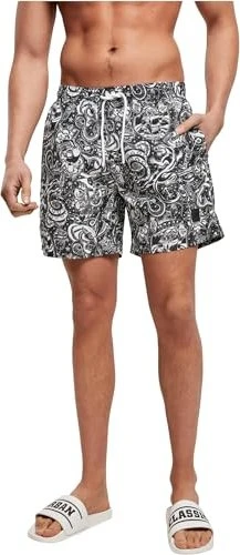 Urban Classics Pattern Badeshorts tattoo aop (Herren)