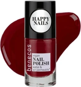 benecos Nail Polish 20-Free Nagellack cherry red, 5ml