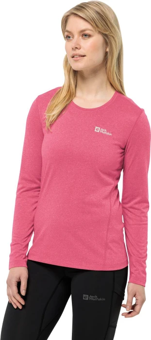 Jack Wolfskin Sky Thermal Funktionsshirt langarm bubblegum (Damen)