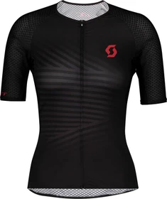 Scott RC Premium Climber Trikot kurzarm black/lollipop pink (Damen)
