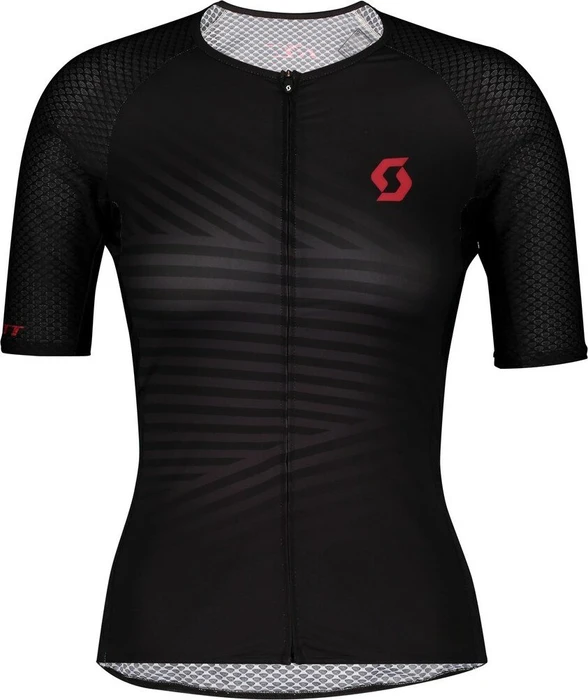 Scott RC Premium Climber Trikot kurzarm black/lollipop pink (Damen)