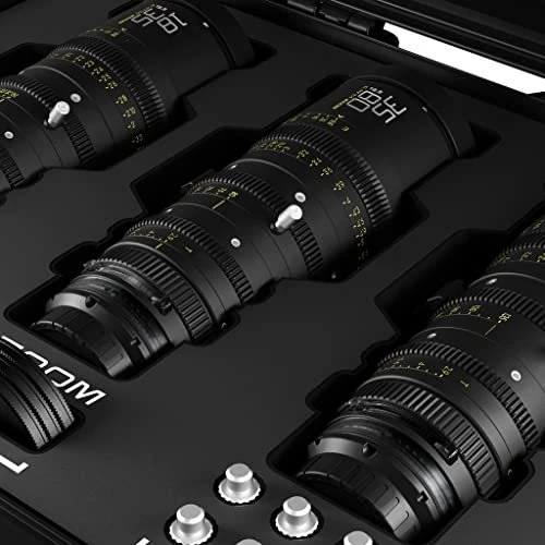 DZOFilm Catta Zoom 18-35mm / 35-80mm / 70-135mm T2.9 Cine 3 Lens Set Schwarz für Sony E