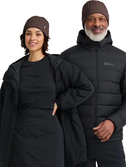 Jack Wolfskin Rib Knit Beanie peat