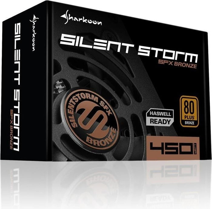 Sharkoon Silentstorm SFX Bronze 350W, SFX