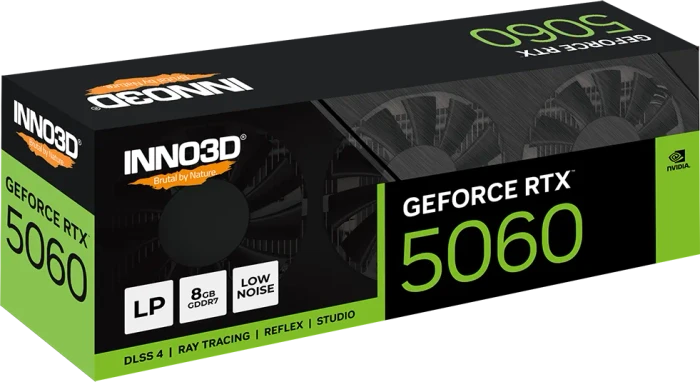 INNO3D GeForce RTX 5060 Low Profile, 8GB GDDR7, HDMI, 2x DP