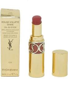 Yves Saint Laurent Rouge Volupte Shine Lipstick 124 rose satin LSF15, 3.2g