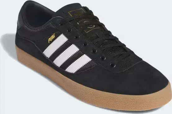 adidas Puig Indoor core black/cloud white/gum (Herren)