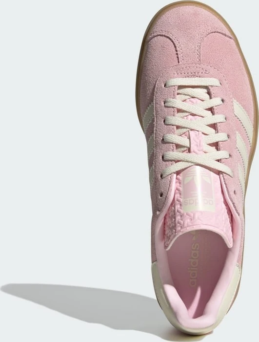 adidas Gazelle Bold clear pink/cream white/gold metallic (Damen)
