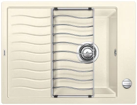 Blanco Elon 45 S Becken reversibel mit Ablauffernbedienung jasmin