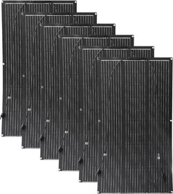 Aysolar 100W 12V Solarpanel Flexibel ETFE, 100Wp, 6 Stück, 600Wp