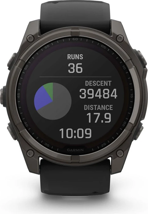 Garmin Fenix 8 51mm Sapphire Solar carbon grey