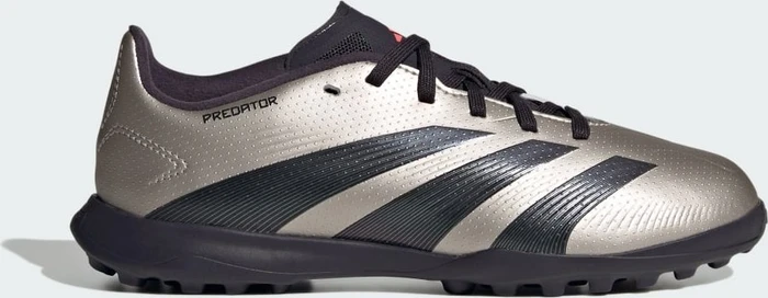adidas Predator League TF platinum metallic/aurora black/turbo (Junior)