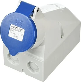 Mennekes Wanddose TwinCONTACT 32A 3p 6h 230V IP44