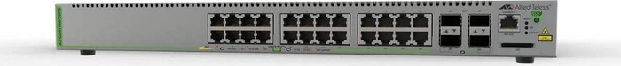 Allied Telesis CentreCOM GS970M Rackmount Gigabit Managed Switch, 24x RJ-45, 4x SFP, 370W PoE+