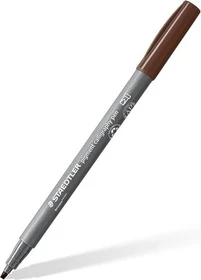Staedtler pigment calligraphy pen 375 braun