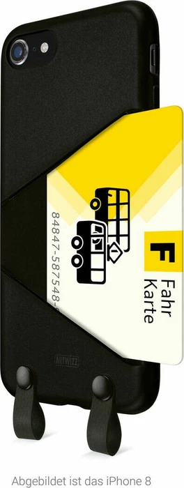 Artwizz HangOn Case für Apple iPhone 7/8 schwarz