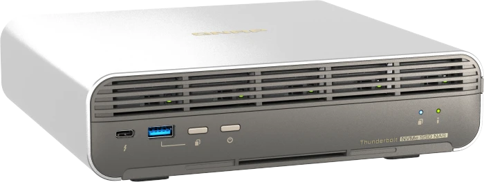 QNAP QuTS hero NASbook TBS-h574TX-i5-16G, 16GB RAM, 1x RJ-45 10GBase-T, 1x RJ-45 2.5GBase-T