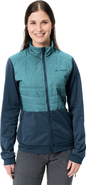 Vaude Yaras 3in1 Fahrradjacke neon orange/blue (Damen)