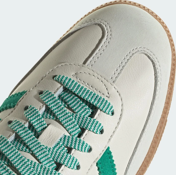 adidas Samba OG off white/court green/hazy green