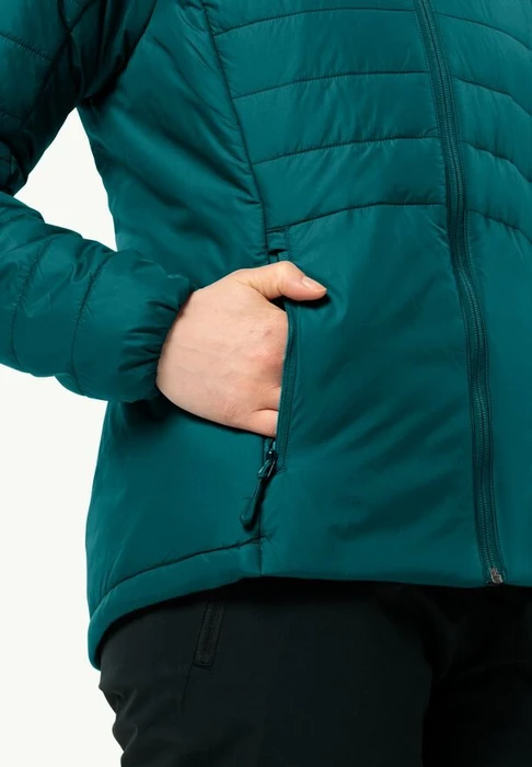 Jack Wolfskin Lapawa Ins Hoody Funktionsjacke sea green (Damen)
