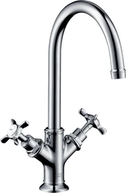 Hansgrohe Axor Montreux 2-Griff Waschbeckenarmatur 210 mit Kreuzgriffen chrom