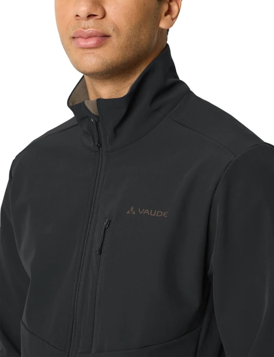 Vaude Cyclone V Softshell Funktionsjacke black/deer brown (Herren)