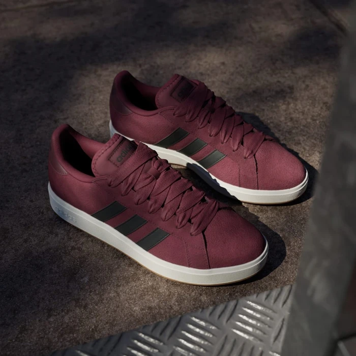 adidas Grand Court Base 00s shadow red/core black/off white