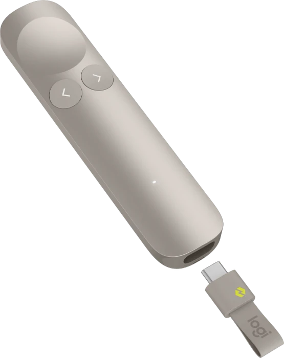Logitech Spotlight 2 Sand, LogiBolt, USB-C/Bluetooth