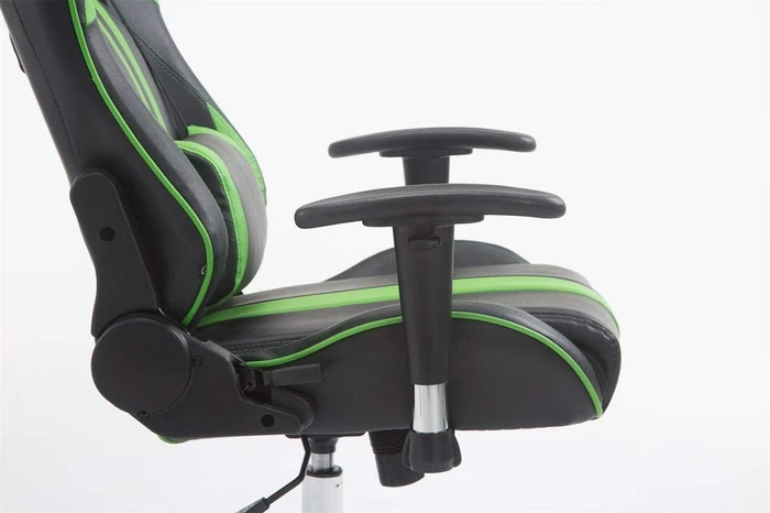 CLP Racing Limit Kunstleder Gamingstuhl, schwarz/grün