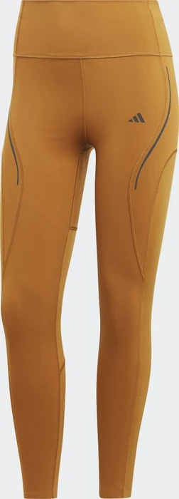 adidas Tailored HIIT Luxe Training Hose lang bronze strata (Damen)