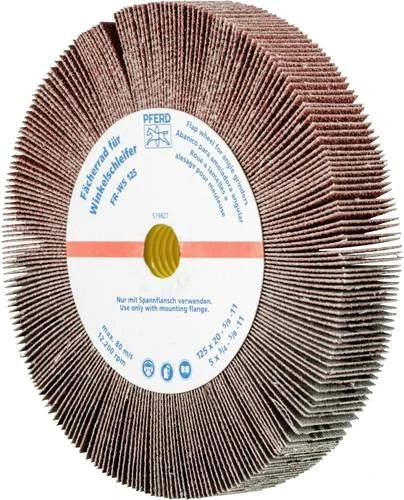Pferd FR WS 12520 5/8-11 A 80 Lamellenschleifwalze K80, 125x20mm, 2 Stück
