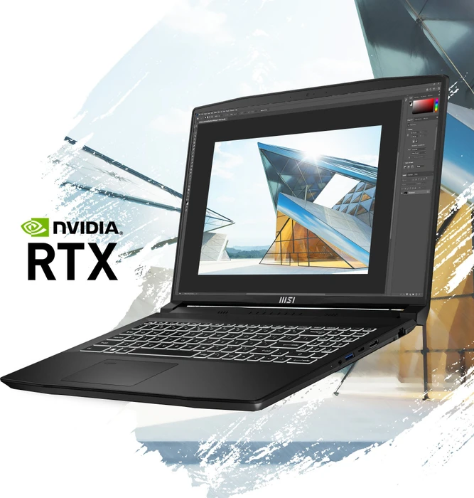MSI CreatorPro M16 B13VK-1229, Core Black, Core i7-13700H, 32GB RAM, 1TB SSD, RTX 3000 Ada Generation, DE